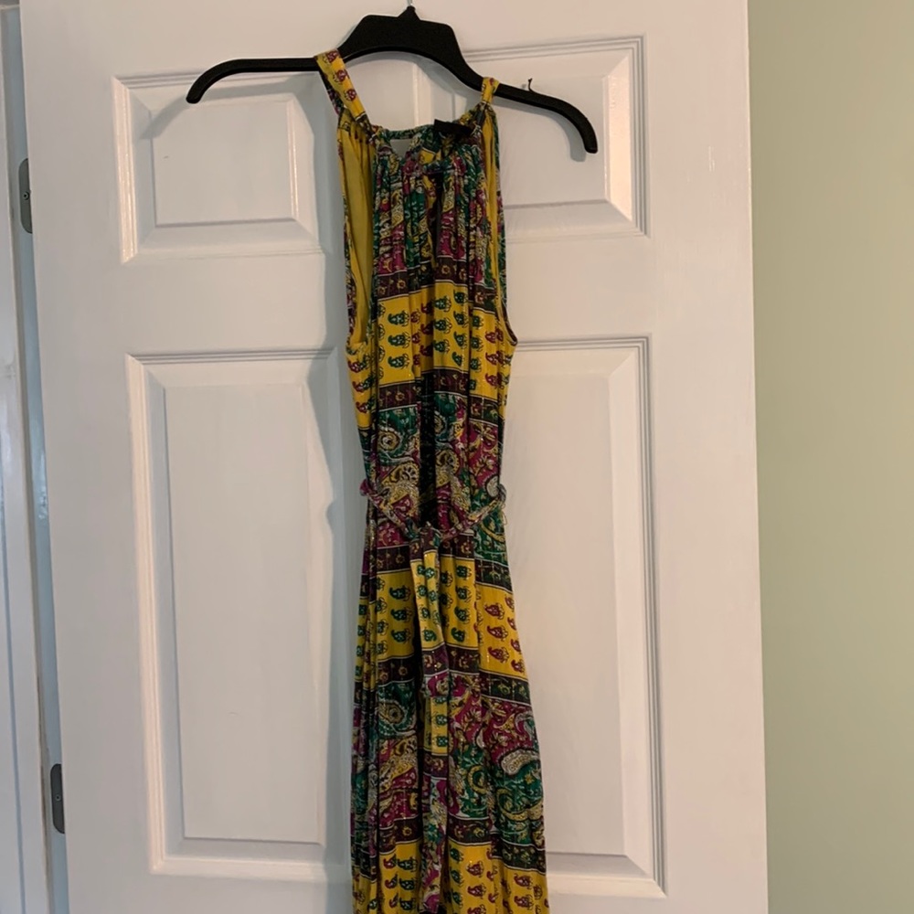 BCBG MaxAzria colorful maxi dress